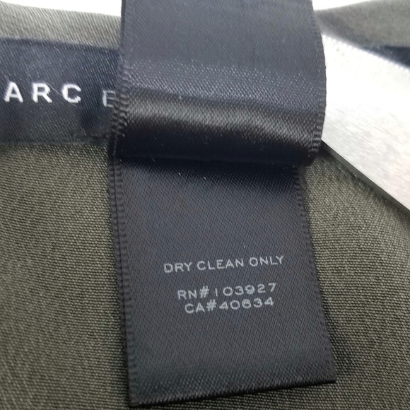 Marc Jacobs Beluga Crystal 100% Silk Blouse Size 6 - Picture 6 of 7